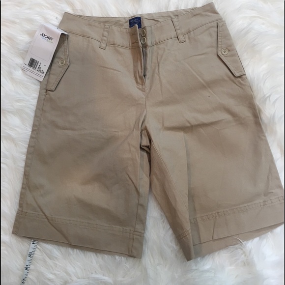 Jockey Toast Beige - NWT - Casual Walking Short - Picture 1 of 5
